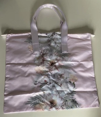 Ted Baker London Floral Shopper Bag. Outer pouch becomes useful inner pocket! - Image 1 of 4