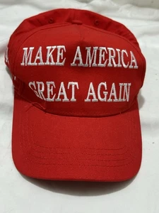 MAGA Hat Make America Great Again red Hat Donald Trump 2024 Baseball Cap See Des - Picture 1 of 6