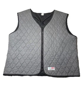 Cool Medics USA Cooling Vest - Size 2XL XXL - Quilted Design Gray EUC - Picture 1 of 8