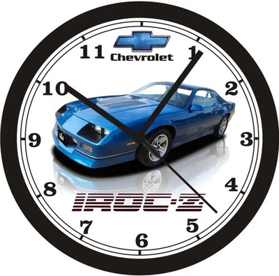 1985 - 1989 年雪佛兰 IROC-Z 科迈罗 10 英寸挂钟-5 件选择 1 件 — 第 1/4 张图片