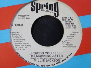 DEMO PROMO-MILLIE JACKSON-HOW DO YOU FEEL THE MORNING AFTER-SPRNG - Bild 1 von 2