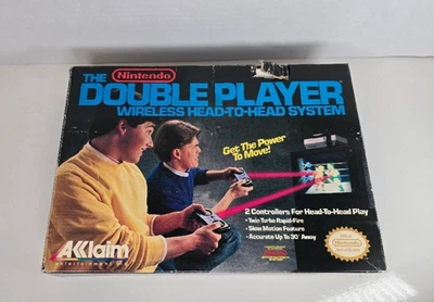 1989 Acclaim The Double Player Wireless Head-to-Head System # 30401 Nintendo NES - Image 1 of 4