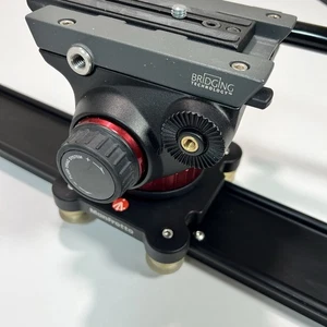 Manfrotto Pro Video Head with Flat Base & Track Rail  System Video Head MVH502AH - Picture 1 of 10