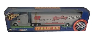 Plataforma de remolque Winners Circle Sterling Marlin camión nuevo Die Cast Coors Light #40 - Imagen 1 de 6