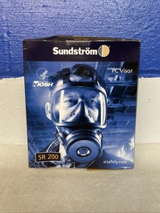 Sundstrom SR 200 Vollgesichtsmaske PC Visier Neu in versiegelter Verpackung - Bild 1 von 5