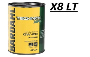 8 Litri Bardhal XFS 0W20 AV508 Olio Motore Auto Fullerene Synt VW 508.00 509.00 - Foto 1 di 5