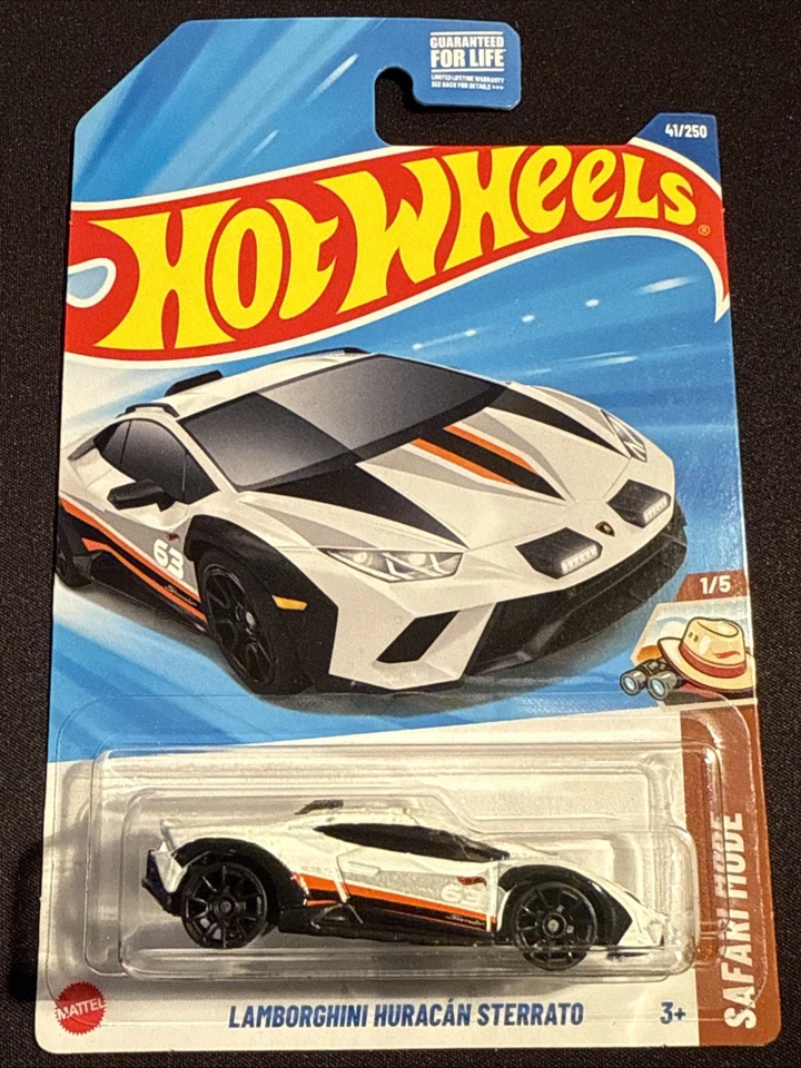 Lamborghini Huracan Sterrato 41/250 2025 Hot Wheels modo Safari 1/5 blanco  Foto 1 de 1