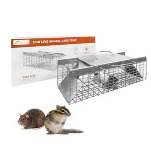 Live Rat Trap Indoor/Outside - Have a Heart Squirrel Trap for Chipmunk Small R - Picture 1 of 6
