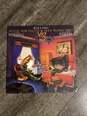 Suite For Flute & Jazz Piano Trio  Vinyl 1987 Jean Pierre Rampal, C Bolling NEW - Image 1 of 2