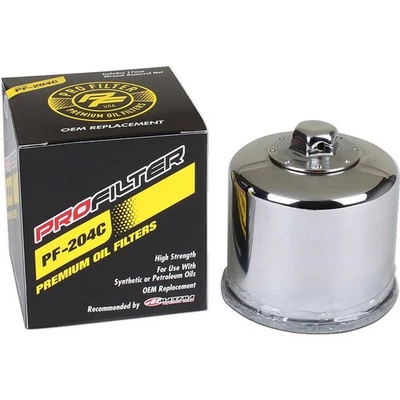 Pro Filter Replacement Oil Filter for Honda/ Yamaha/ Kawasaki/ Triumph PF-204C - Изображение 1 из 3
