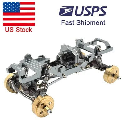 For FMS 1/24 Power Wagon FCX24 RC Full Metal Complete Frame Set Upgrade Parts US - Image 1 of 2
