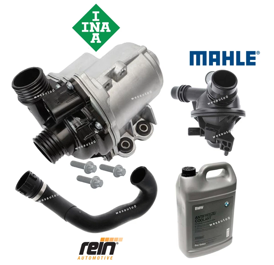 OEM Water Pump Thermostat Coolant + Hose for BMW 535i / xDrive / GT / GT xDrive - Image 1 of 1