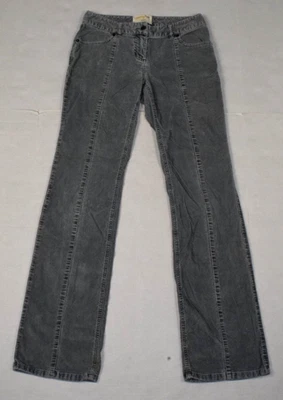Pantalones de Pana Vintage London Jean Talla 6 Largo Años 90 The Christie Fit Gris Ahumado Foto 1 de 4