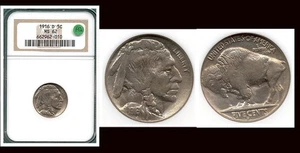 1916-D 5C NGC MS62- MINT LUSTER-PQ BUFFALO NICKEL - Picture 1 of 1