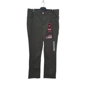 Lee Platinum Label US 16S AU 18 Olive Stretch Classic Fit Straight Leg Jeans NWT - Bild 1 von 8