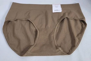 Damen Auden Seamless Hipster Unterwäsche Braun Größe XS (0-2) 1 Paar Unterwäsche - Bild 1 von 10
