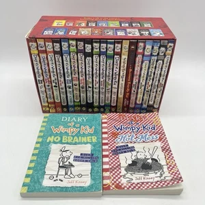 Paperback- Diary of a Wimpy Kid 21 Book Boxed Set, Complete 1-19 + 2 Additional - Picture 1 of 8