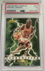 1995 Skybox Premium #278 Michael Jordan Chicago Bulls PSA 5 - Picture 1 of 2