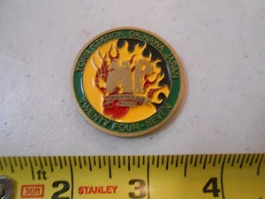 RARE 247TH MILITARY POLICE DETACHMENT MP TORII STATION JAPAN ARMY CHALLENGE COIN - Picture 1 of 4