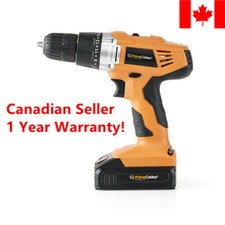 PrimeCables® 20V Cordless Power Drill with Soft Grip Handle For Home Tool set