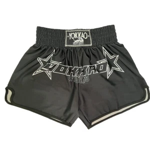 MMA High Waist Muay Thai Training Sports Fight Boxing Shorts - Picture 1 of 26