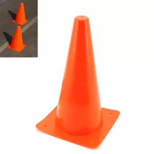 1 Safety Traffic Cone 12" Parking Drive Emergency Field High Visibility Orange - Picture 1 of 1