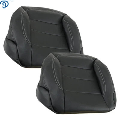 For Mercedes Benz ML350 ML550 2012-2015 Front Left Right Seat Cover Blk Leather - Image 1 of 4