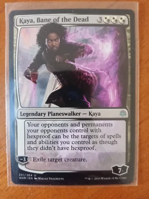 Kaya Bane Of The Dead Magic The Gathering War Of The Spark 231 Planeswalker MTG - Image 1 of 2