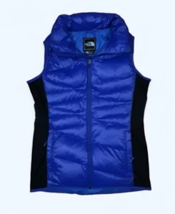 The North Face Hyline Women's Hybrid Down 600 Vest Size Medium Tech Blue - Picture 1 of 7