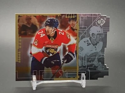 2023-24 Upper Deck Extended Series UD3 UD3-21 JUSTIN SOURDIF Florida Panthers - Image 1 of 2