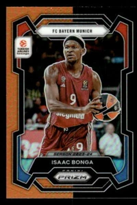 Isaac Bonga 2023-24 Panini Prizm Turkish Airlines EuroLeague #81 Orange Black SP - Picture 1 of 2