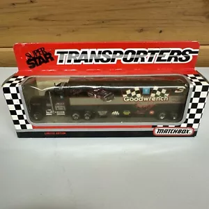 Matchbox Super Star Transporters Chevrolet Racing 1992 Dale Earnhardt Goodwrench - Picture 1 of 9
