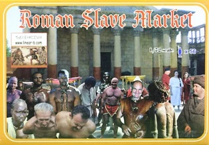 Linear-B-076 Roman Slave Market 1/72 Scale - Picture 1 of 3
