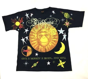 Camiseta De Colección Fishbone Give a Monkey AOP Reimpresa Gráfica Mediana - Imagen 1 de 10