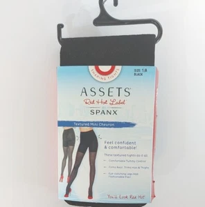 Medias Chevron Texturizadas Spanx Red Hot Assets Talla 1A Adelgazantes Modelado Corporal - Imagen 1 de 4