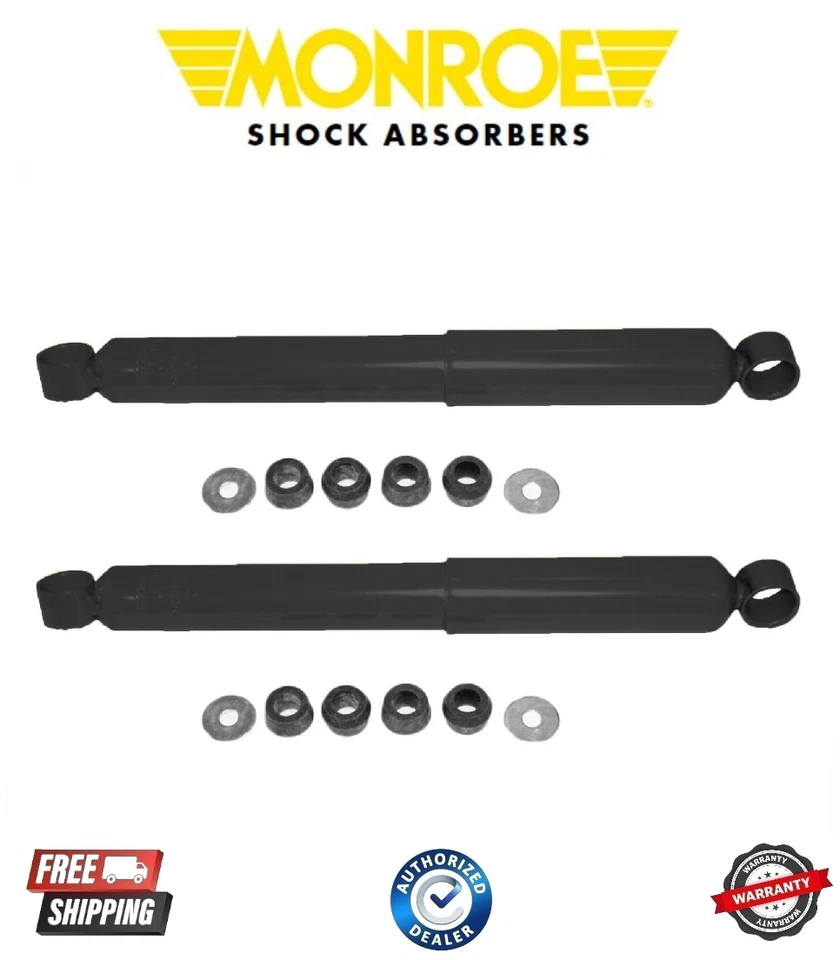 Set of 2 Rear Monroe Magnum gas 60 Suspension Shock Absorbers For Isuzu NQR NRR - Image 1 of 1