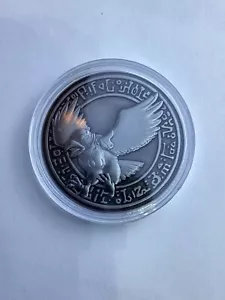 YuGiOh - D.D. Cuervo - Moneda de preinscripción YCS - Oficial - Plata - Imagen 1 de 4