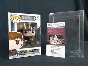 NIB Matthew Lewis Signed #22 Harry Potter NEVILLE LONGBOTTOM Funko Pop JSA COA - Picture 1 of 8