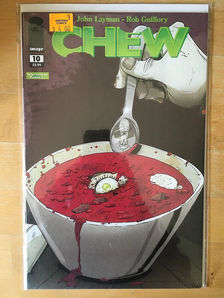 Chew #10 (2009) - First Print - Image Comics -  Near Mint - Imagen 1 de 1