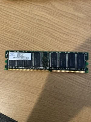 512MB IBM Nanya NT512D64S8HC0G-5T PC3200U 400MHz Non-ECC 184-P Desktop Memory  - Image 1 of 3