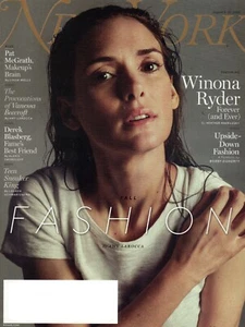 NEW YORK Magazine August 8-21 2016 Winona Ryder Fall Fashion Issue - Foto 1 di 3