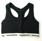 New Balance Sports Workout Bra Black & White Women’s under breast band is 28" 