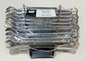CAT Caterpillar 233-1632 10-piece METRIC Combination Wrench Set 10mm-19mm - Picture 1 of 4