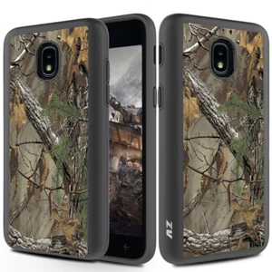 Dual Layered Shockproof Hybrid Case + Tempered Glass for Samsung Galaxy J7 (2018) - Bild 1 von 35