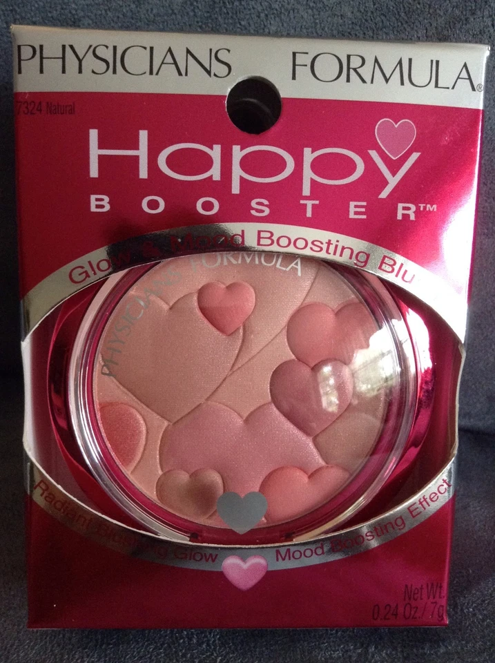 PHYSICIANS FORMULA HAPPY BOOSTER GLOW & MOOD BOOSTING BLUSH #7324 NATURAL - NEW - Image 1 of 1