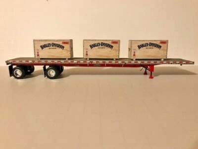 Juego de 3 camiones carga escala 1/64 Harley ertl, dcp, semi Foto 1 de 4