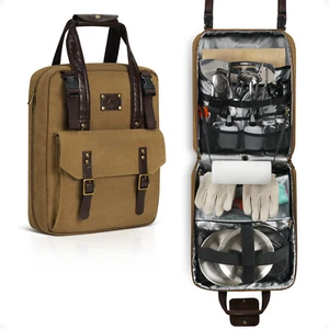 Hanging Camping Cookware Bag Portable Outdoor Utility Tote Bag Camping Organizer - Picture 1 of 8