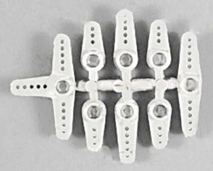 NEW Dubro Servo Arms Standard (8) Hitec / Hobbico / Tower Servos - Picture 1 of 1