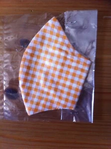 Face Mask Adult Reusable Washable Double Layer With Filter Pocket U.K.10 design - Picture 1 of 2