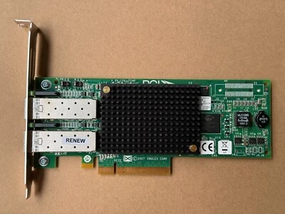 HP AJ763B 697890-001 AJ763-63003 82E 8GB PCI-E Dual Port Adapter LPE12002 - Image 1 of 3